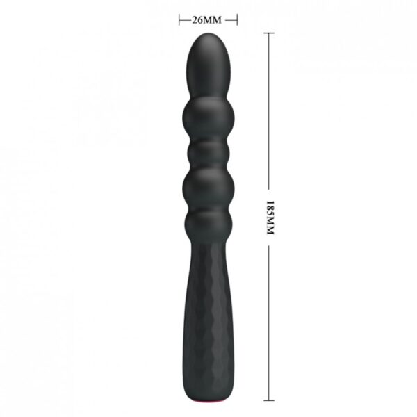 Vibrador em silicone cirúrgico com vértebra e ABS com 12 Vibrações - Pretty Love Monroe - Sexshop