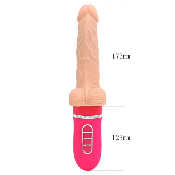 Vibrador Vai e Vem do amor Telescópio em Cyberskin - AILIGHTER - Sexshop