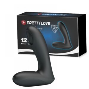 Estimulador de Prostata em Silicone Super Macio Com Estimulante na ponta - Pretty Love Archenemy - Sexshop