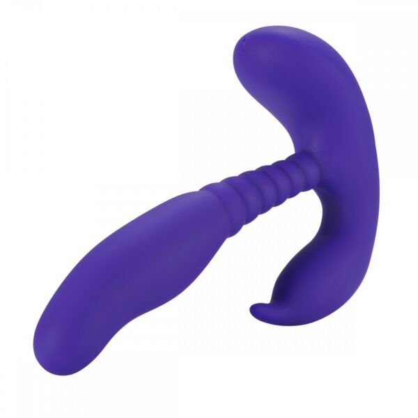 Estimulador de Próstata feito em silicone cirúrgico com 2 motores e 10 níveis de vibrações - Sexshop