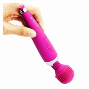 Vibrador Varinha Magica Elena em Silicone ABS AILIGHTER - Sexshop