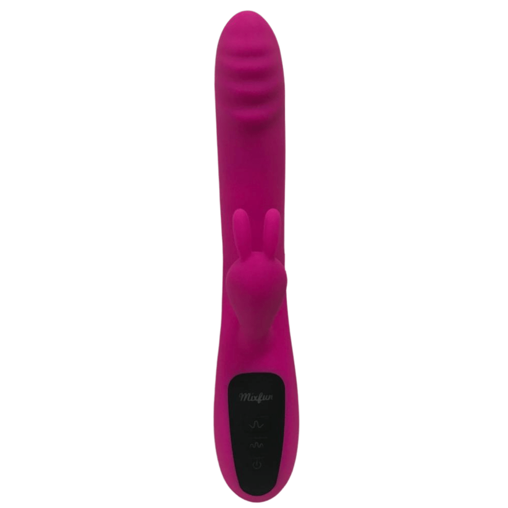 Vibrador Violet com estimulador clitoriano - TOPO TOYS - Sex shop