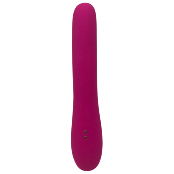 Vibrador Violet com estimulador clitoriano - TOPO TOYS - Sex shop