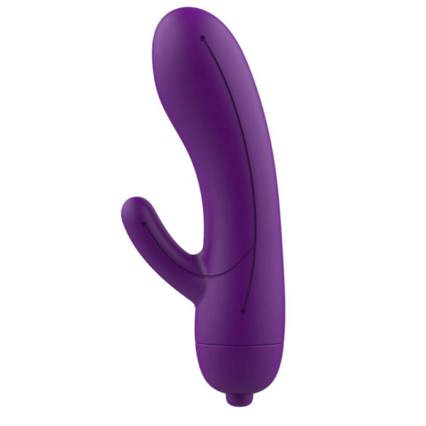 Vibrador Whet Duplo com estimulador de clitóris - TOPO TOYS - Sex shop