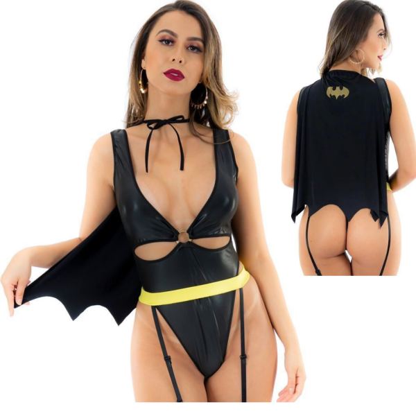 Fantasia Batgirl Fashion - Pimenta Sexy