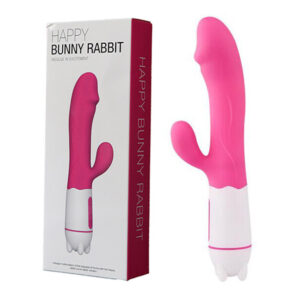 Vibrador HAPPY BUNNY Dildo Vibrator 36 Modos de Vibração - Sex shop