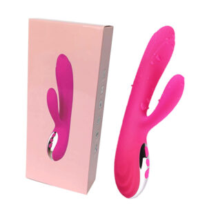 Vibrador duplo Joker Flower Vibrator 10 Velocidades Recarregável - Esquenta - Sex shop