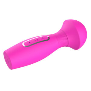 Vibrador Varinha magica em silicone 36 vibrações - Recarregável USB - Sex shop