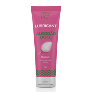 Lubricante - Algodão Doce Beijável - Gel Para Massagem Sexy Hot