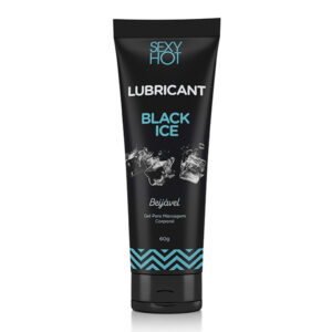 Lubricant - Black Ice Beijável - Gel Para Massagem