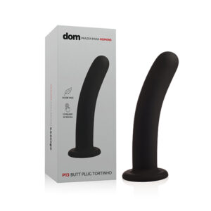 Plug Anal Tortinho - Butt Plug DOM P13 - Sex shop