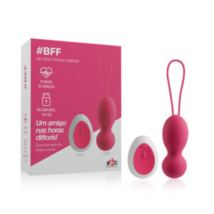 Vibrador Bolinha Pompoar Controle Remoto Recarregável - Sex shop