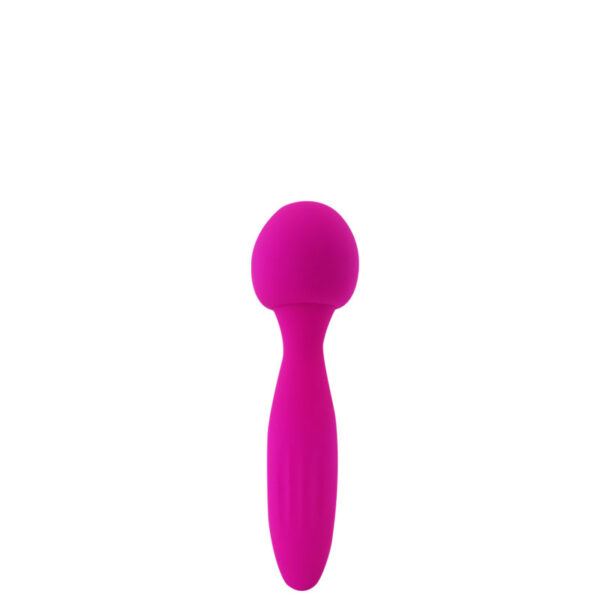 Vibrador Recarregável Corporal com Cabeça Flexível e 10 Modos de Vibração