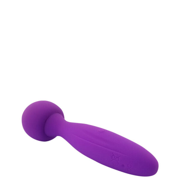 Vibrador Recarregável Corporal com Cabeça Flexível e 10 Modos de Vibração