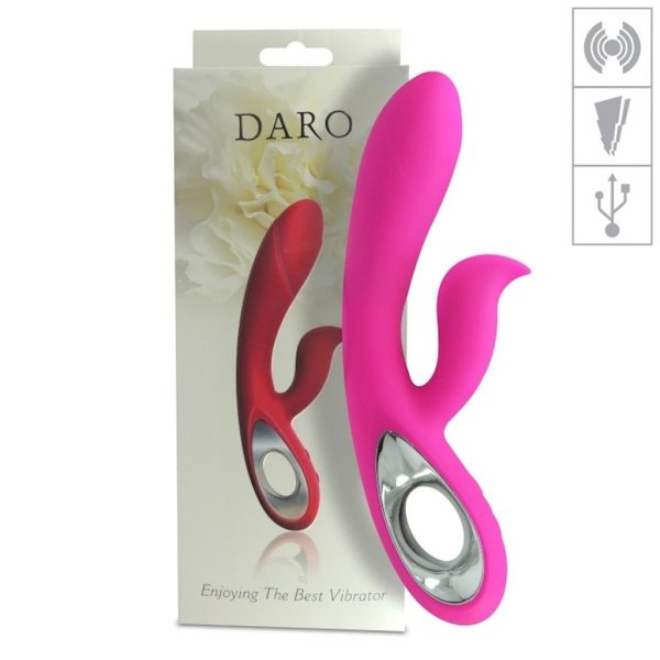 Vibrador duplo de Luxo Daro 36 Modos de Vibração -  Sexshop
