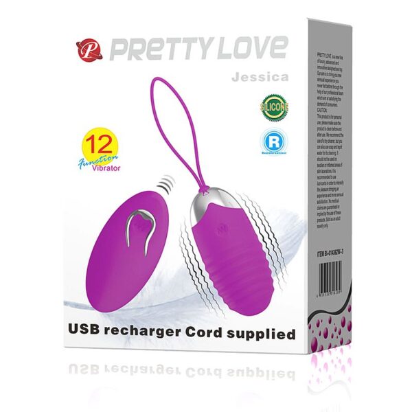 Vibrador Controle Remoto Massageador Bullet - Jessica - Pretty Love