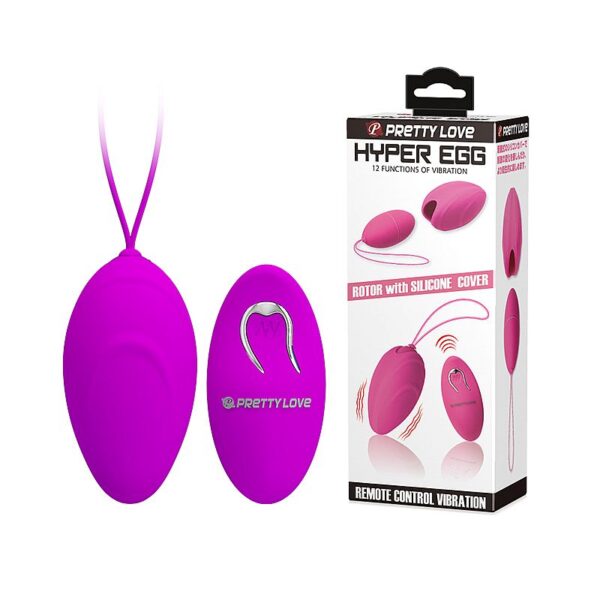 Vibrador Feminino Controle Remoto Bullet - Hyper Egg Joanne - Pretty Love