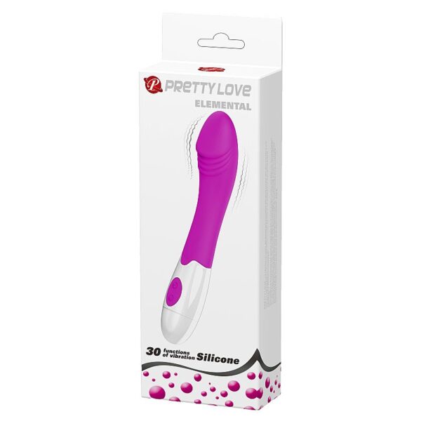 Vibrador Ponto G Feminino - ELEMENTAL - Pretty Love