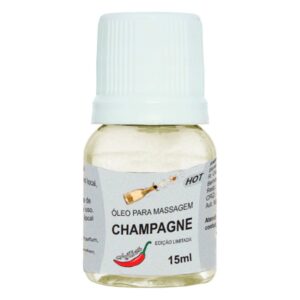 Óleo Para Massagem HOT Champagne 15ML - Chillies