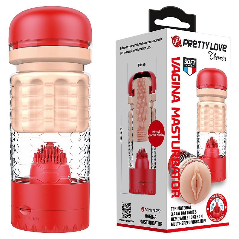 Masturbador Lanterna Masculino - Vagina - Cheresa - Pretty Love