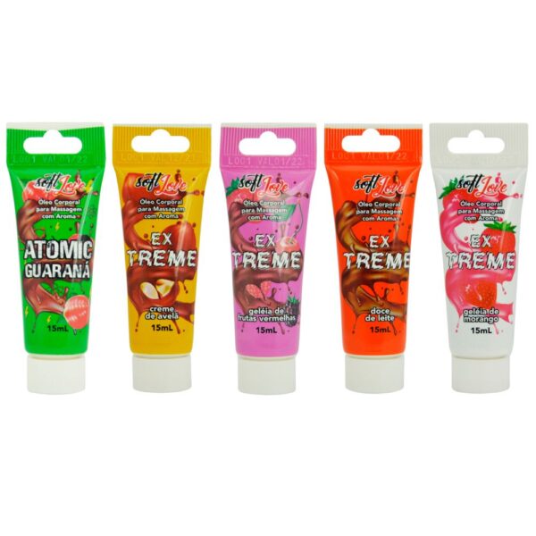 Gel Para Massagem Extreme Vibrador óleo Beijável 15ml Soft Love - Image 2
