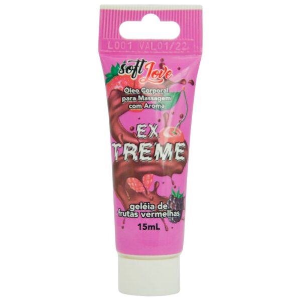 Gel Para Massagem Extreme Vibrador óleo Beijável 15ml Soft Love