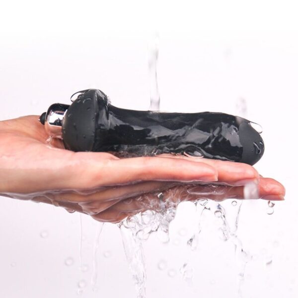 Plug Anal Com Vibro Em Silicone Macio - Bubble - S-Hande - Image 5