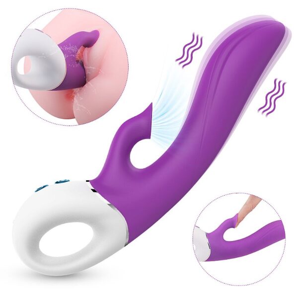 Vibrador e Estimulador de Clitóris e Ponto - Dew - S-Hande - Sex shop