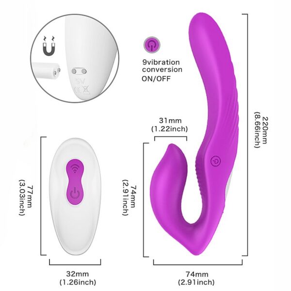 Vibrador e Estimulador de Ponto - Nami RCT - S-Hande - Sex shop - Image 4