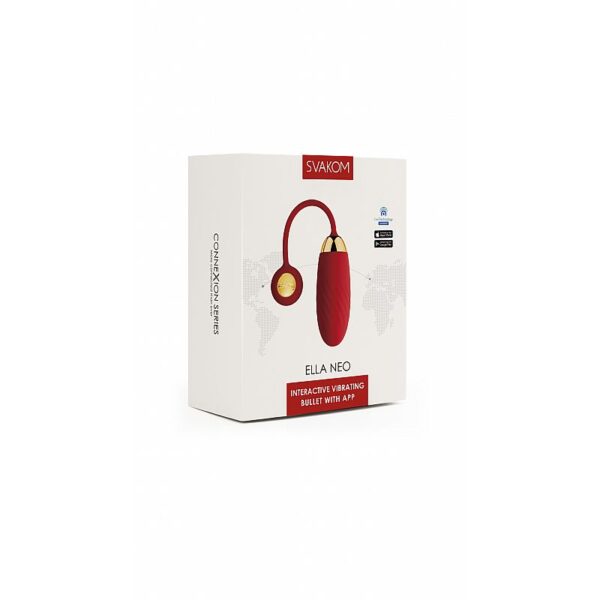 Vibrador Longa Distancia Vibrador para Casal - ELLA NEO - SVAKOM APP - Sex shop - Image 5