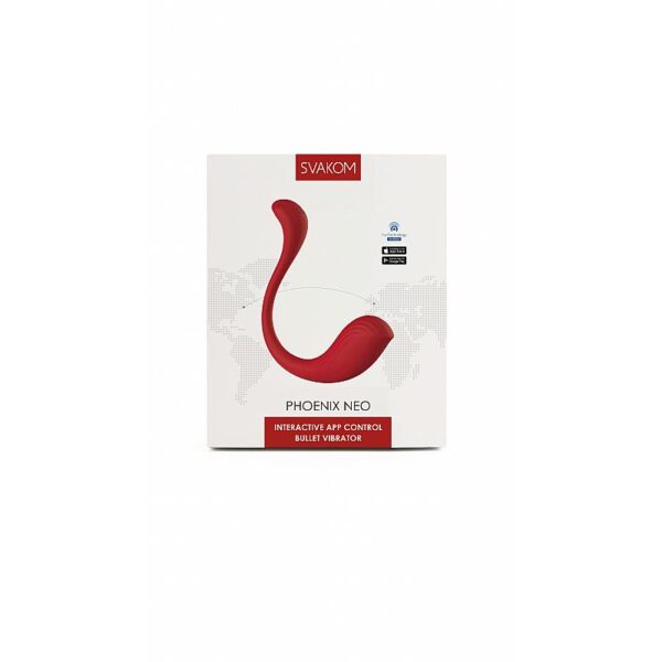 Vibrador para Casal Longa Distancia Bullet - PHOENIX NEO - SVAKOM APP - Sex shop - Image 5