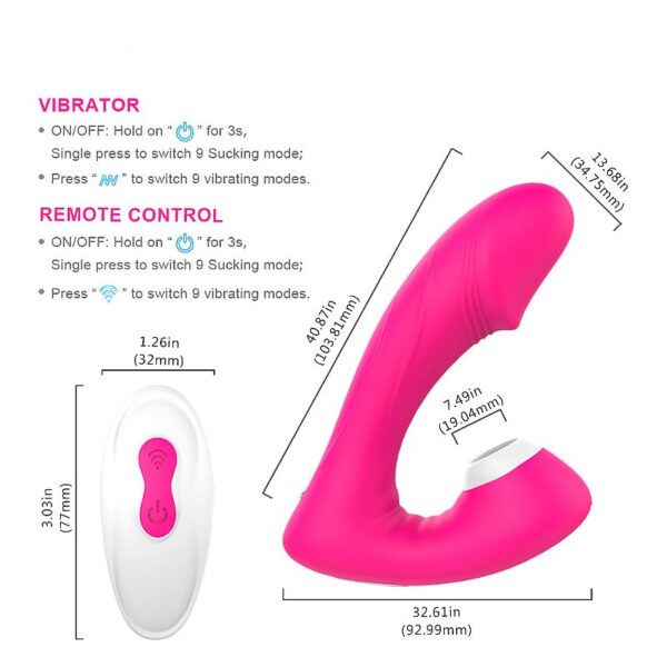 Vibrador Duplo Ponto G e Clitoris com Pulsação - Fierce-rct - S-Hande - Sex shop - Image 11
