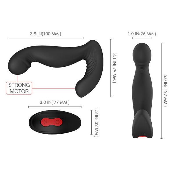 Estimulador de Próstata Plug Anal - Jiggle-RCT - S-hande - Sex shop - Image 4
