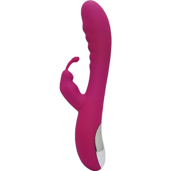 Vibrador Ponto G e Clitóris em Silicone - TESS - Lealso Sex shop - Image 3