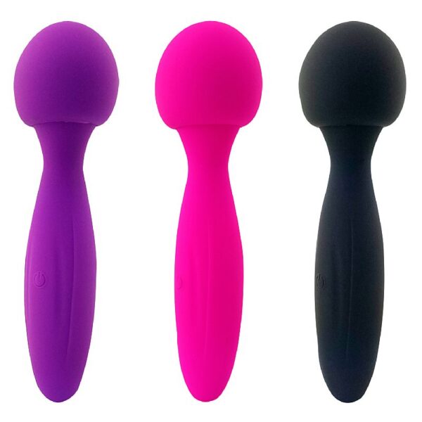 Vibrador Varinha Mágica - 10 Vibrações - CARL - Lealso Sex shop