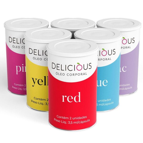 Kit 03 Bolinhas Explosivas Delicious Ball Óleo Corporal Aromáticos Flowers – Sexshop - Image 3
