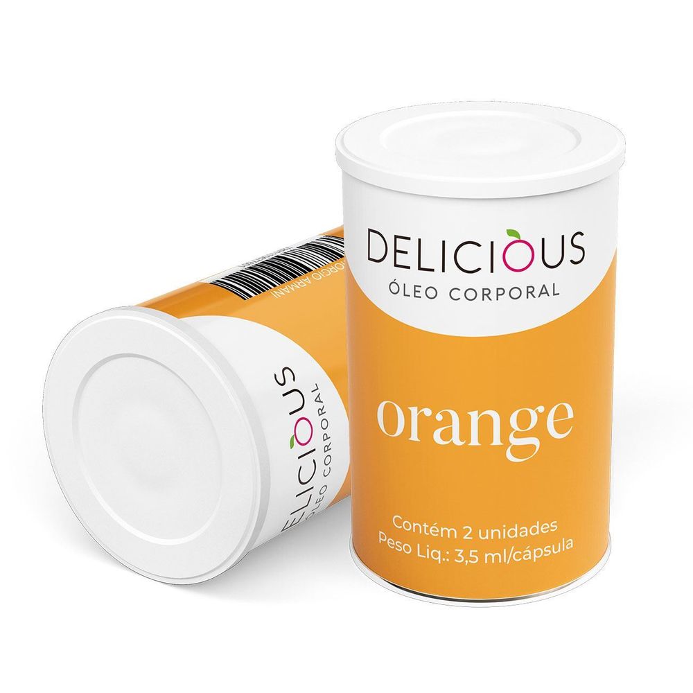 Kit 03 Bolinhas Explosivas Delicious Ball Óleo Corporal Aromáticos Orange – Sexshop - Imagem 4