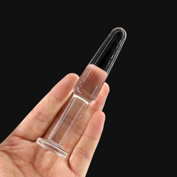 Plug Anal Transparente de Vidro para iniciantes - Sex shop - Image 7