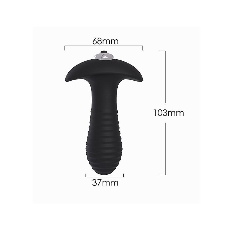 Plug Anal Com Vibrador Interno - Spiral - S-Hande - Imagem 2