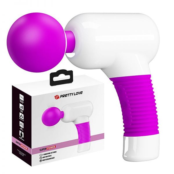 Vibrador Massageador Aveludado - Super Power - Pretty Love