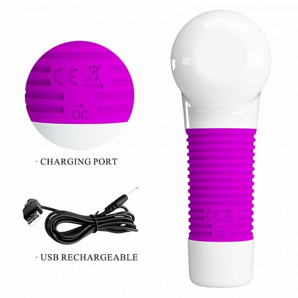 Vibrador Massageador Aveludado - Super Power - Pretty Love - Image 7