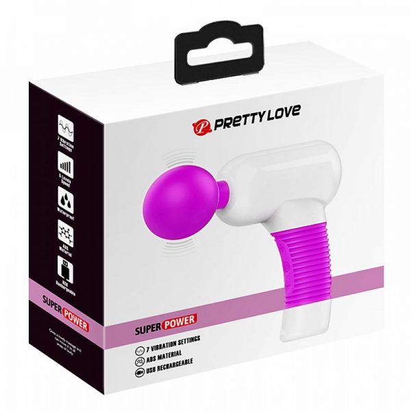 Vibrador Massageador Aveludado - Super Power - Pretty Love - Image 8