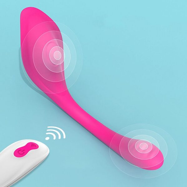 Vibrador Massageador de Casal Recarregável - Ribbon Pro com Controle - S - Hande - Image 3