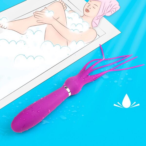 Vibrador Massageador Ponto G Com Pontas de Chibata - S-Hande -  Sexshop - Image 4