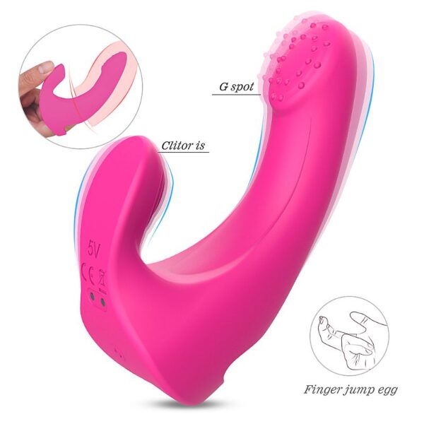 Vibrador Massageador de Ponto G e Clitóris - Finger-Gun - S-hande - Sexshop - Image 3