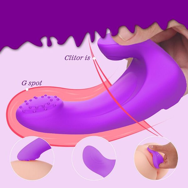 Vibrador Massageador de Ponto G e Clitóris - Finger-Gun - S-hande - Sexshop - Image 4