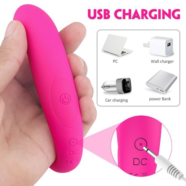 Vibrador Massageador Ponto G Com Controle - Manny-RCT - S-Hande -  Sexshop - Image 6