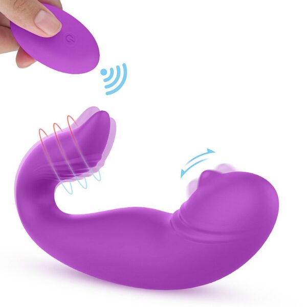 Vibrador Massageador Ponto G Com Controle - Manny-RCT - S-Hande -  Sexshop - Image 7