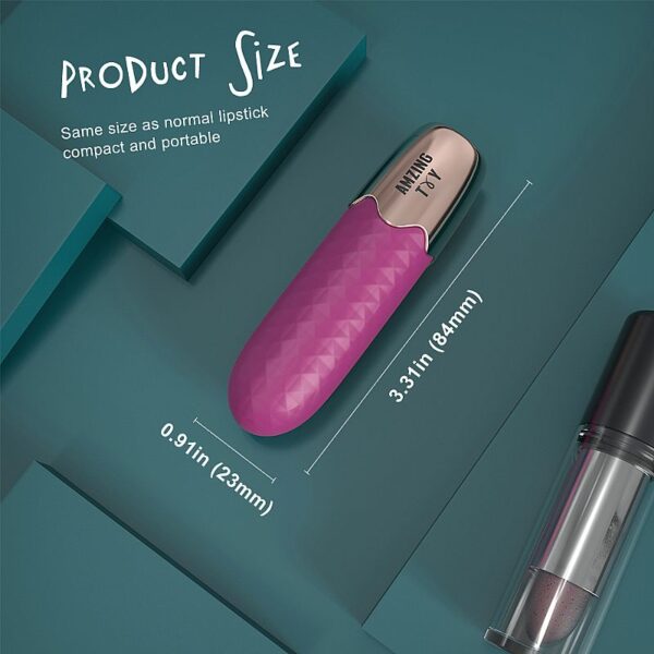 Vibrador Cápsula Vibratória Recarregável - Candice - S-Hande - Sexshop - Image 4