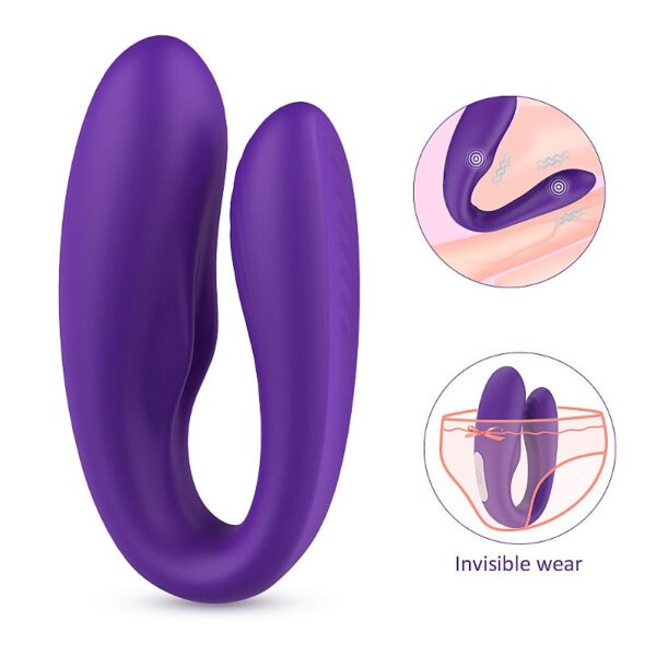 Vibrador Massageador de Casal - Recarregável - Viviana - S - Hande - Sexshop - Image 4
